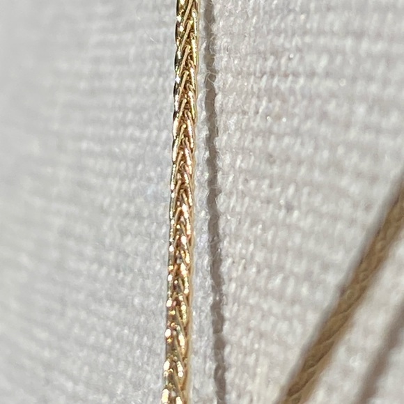 14k Solid Gold Italian Coral Floral Filigree Pendant Necklace 5.19g - Picture 13 of 16